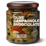 Olives de campagne dénoyautées