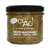 Pesto auvergnat basilic cantal noix