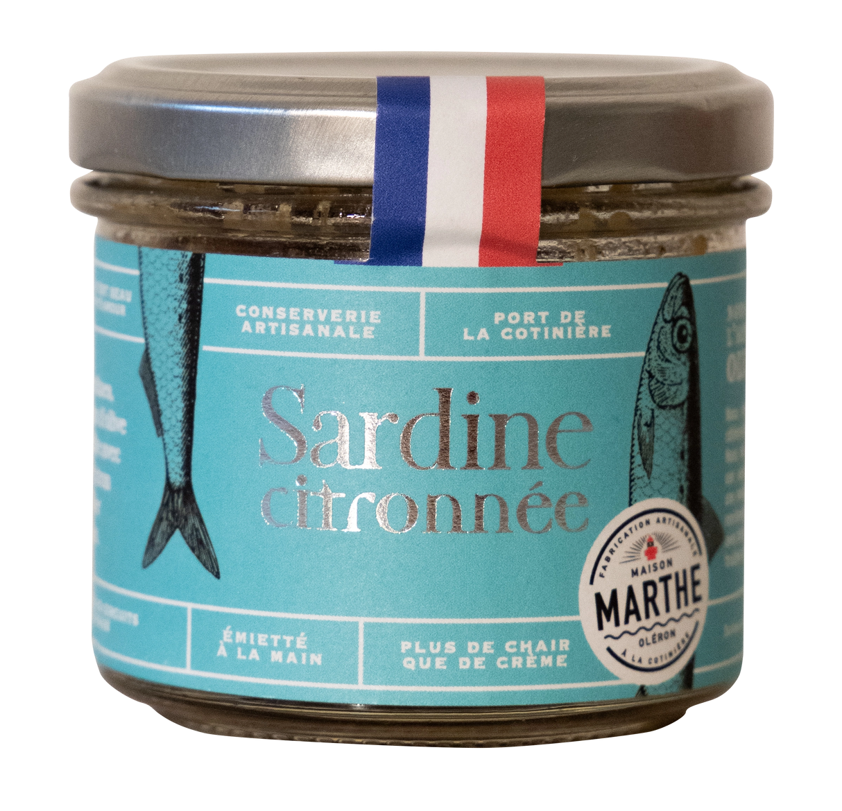 Sardine citronnée