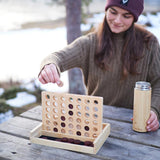 Jeu en bambou Connect Four