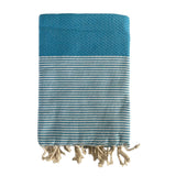 Fouta plate Nid d'Abeille "Mikanda"